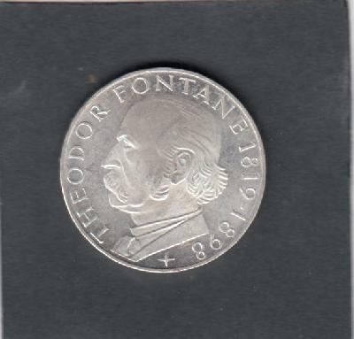 Beschrijving: 5 Mark FONTANE